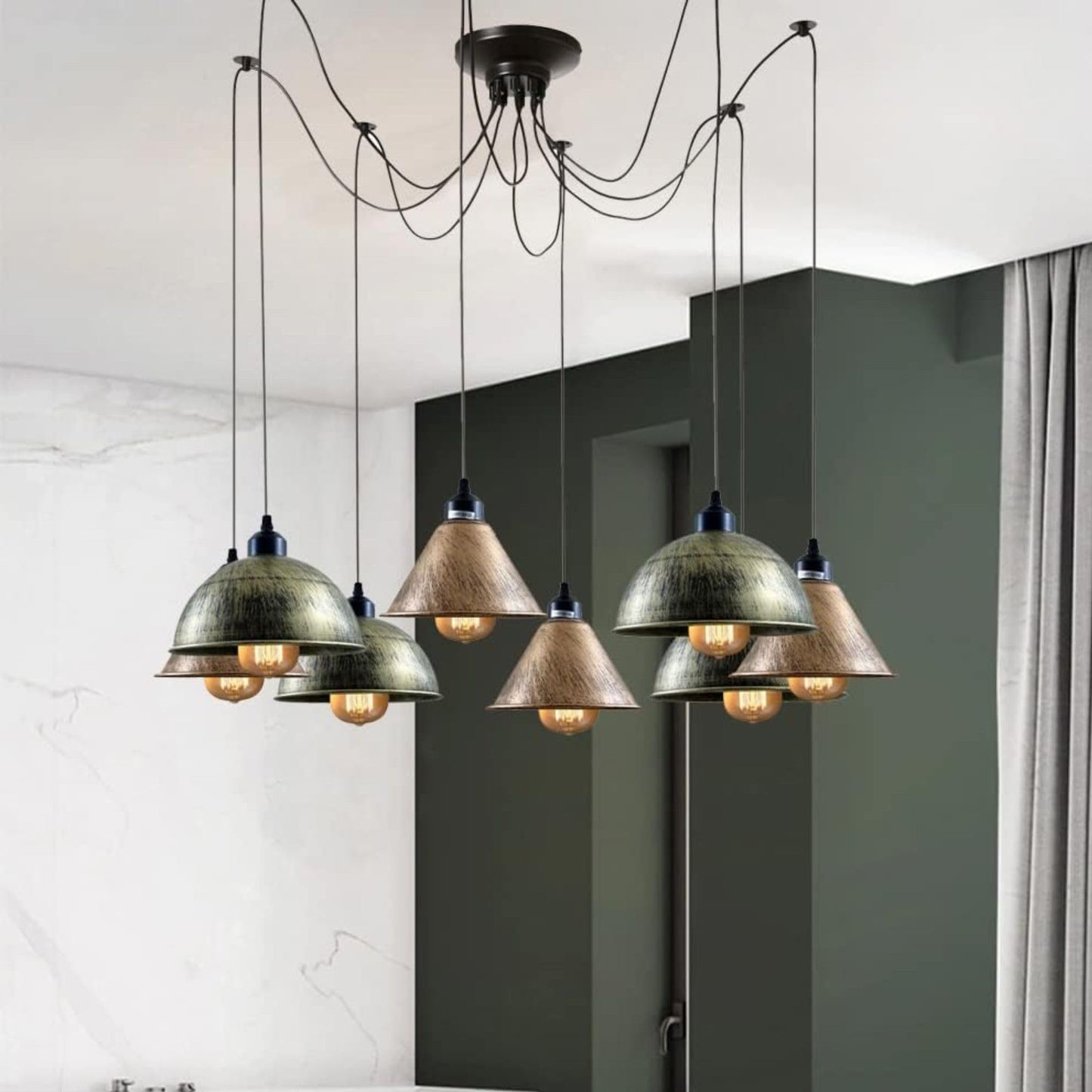 8 Head Chandelier Ceiling Lighting Fixture ~6200